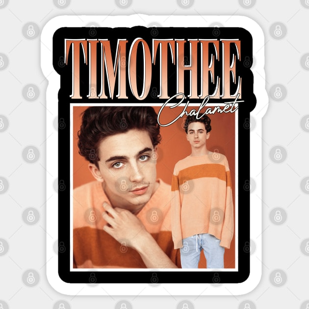 Timothee Chalamet Sticker by TeesBySilvia